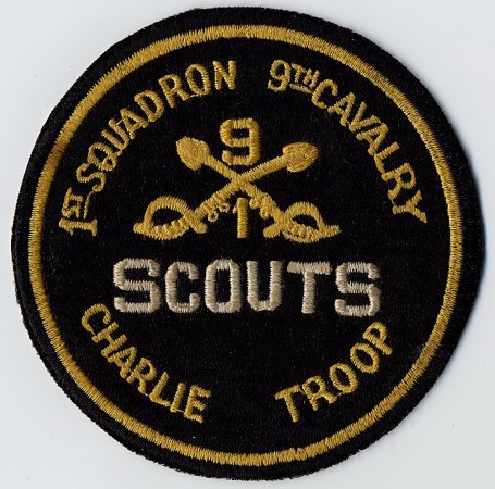 cavalry scout patch