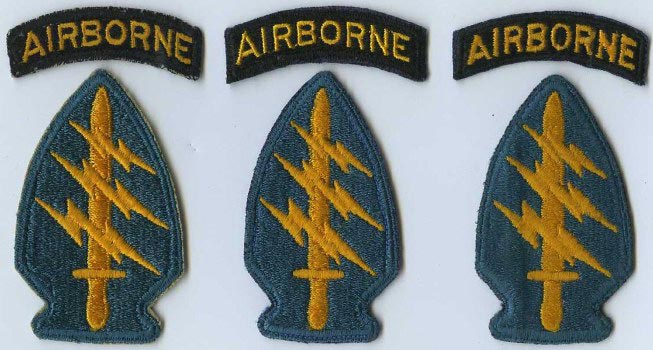 101st Airborne Vietnam LRP OD Recondo Embroidered Patch Ranger Airborne 