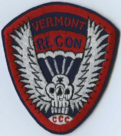 A Co AIRBORNE RANGER 75th Inf Vietnam LRRP LRP V Corps scroll patch 