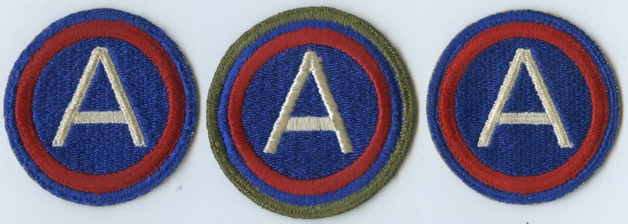 e0705 US Army Armored patch Triangle 526th BattleAxe tab German Woven R9D 