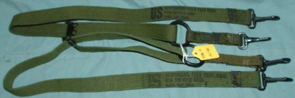 Vietnam Era USMC Marine Corps M1941 Field Suspenders Dated 1968 MINT NOS 