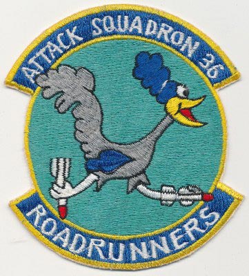 Va-36 Roadrunners Squadron Patch  \u2013 Sew On